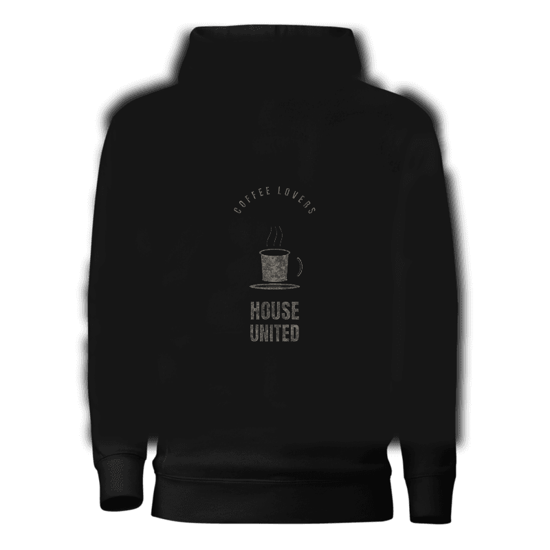 Freeborn House United Coffee Unisex Hoodie — Black