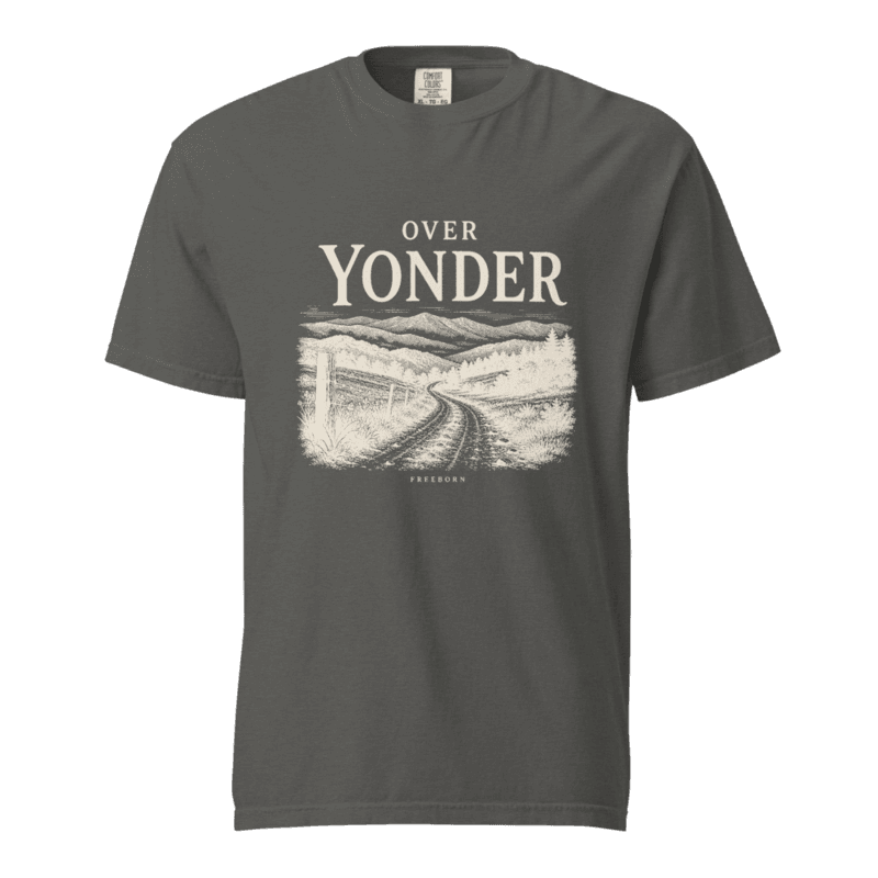 Freeborn Over Yonder Unisex Tee — Pepper