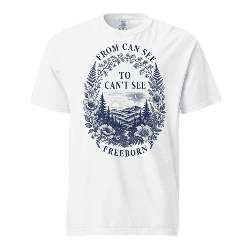 Freeborn From Can See to Can’t See Unisex Tee