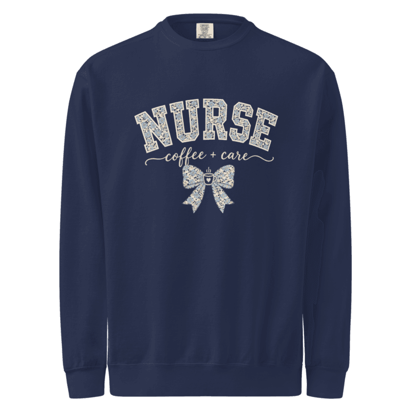 Freeborn Nurse Coffee + Care Unisex Sweatshirt