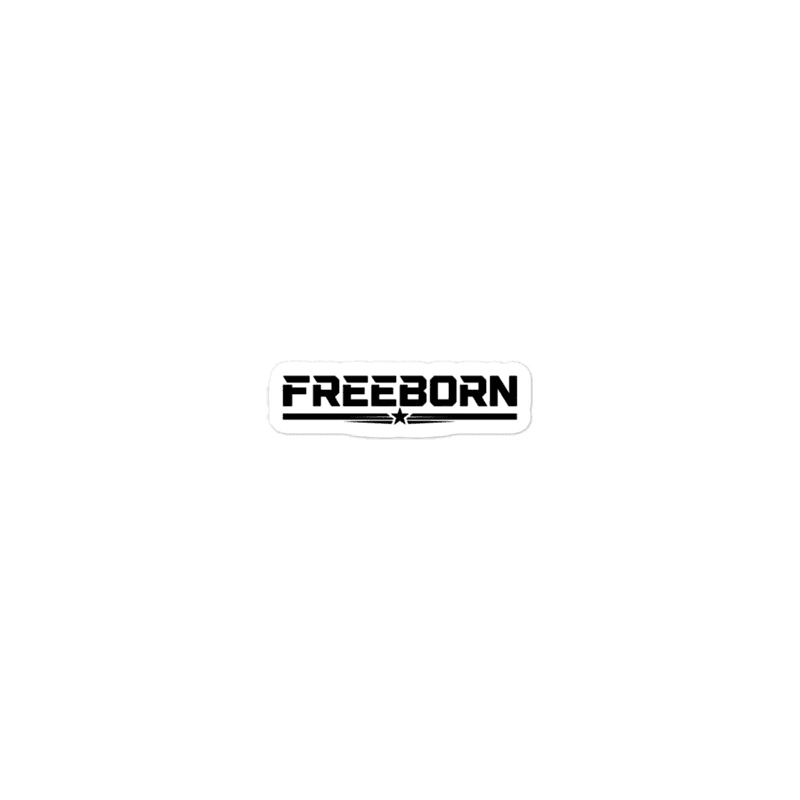 Freeborn Bubble-free Stickers — White