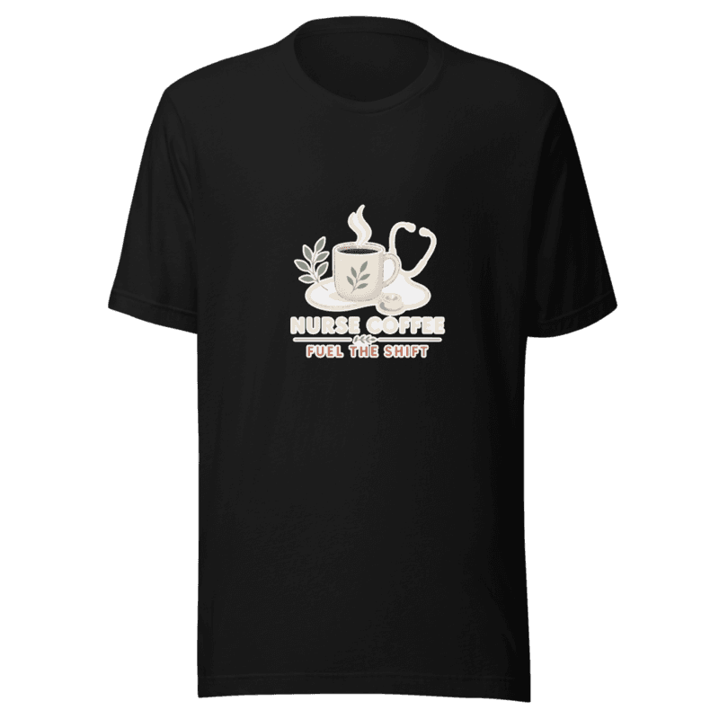 Freeborn Nurse Fuel the Shift Soft Unisex Tee — Black