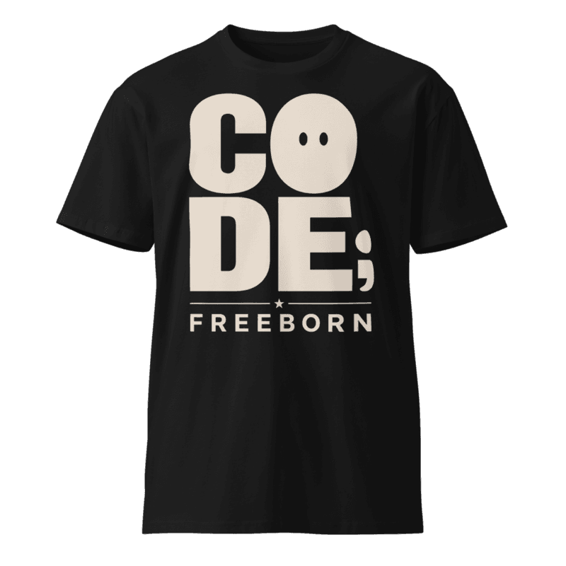 Freeborn CODE; Unisex Long Tee