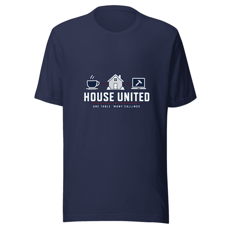 Freeborn House United One Table Unisex Tee