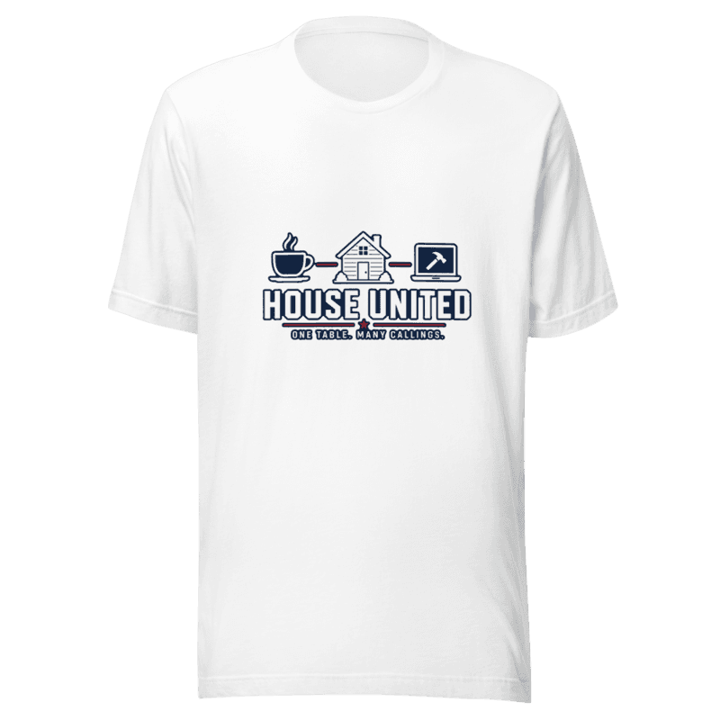 Freeborn House United One Table Unisex Tee