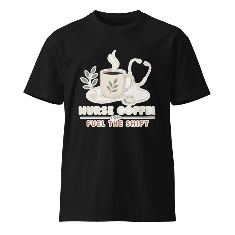 Freeborn Nurse Fuel the Shift Soft Unisex Long Tee — Black